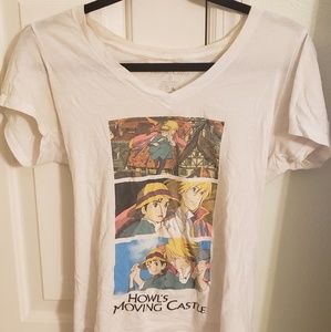Howl's Movie Castle V-Neck Shirt